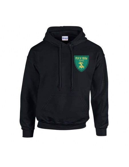 Hoody mit Vereinslogo Flexdruck
