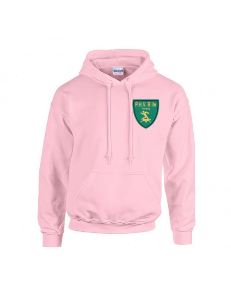 Hoody mit Vereinslogo Flexdruck