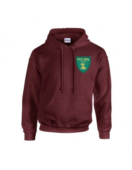 Hoody mit Vereinslogo Flexdruck