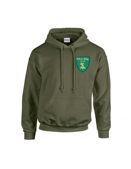 Hoody mit Vereinslogo Flexdruck