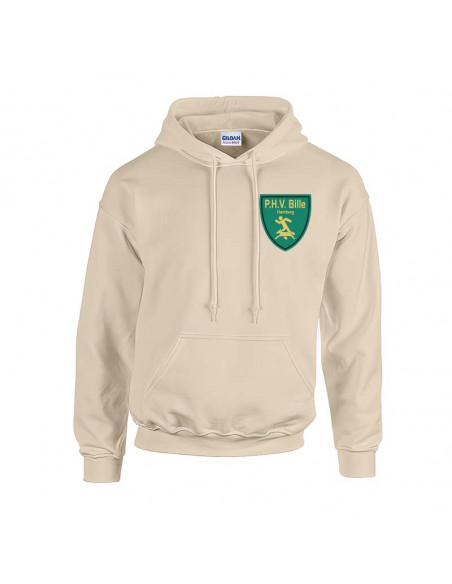 Hoody mit Vereinslogo Flexdruck