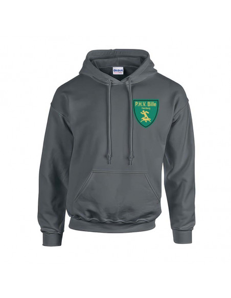 Hoody mit Vereinslogo Flexdruck